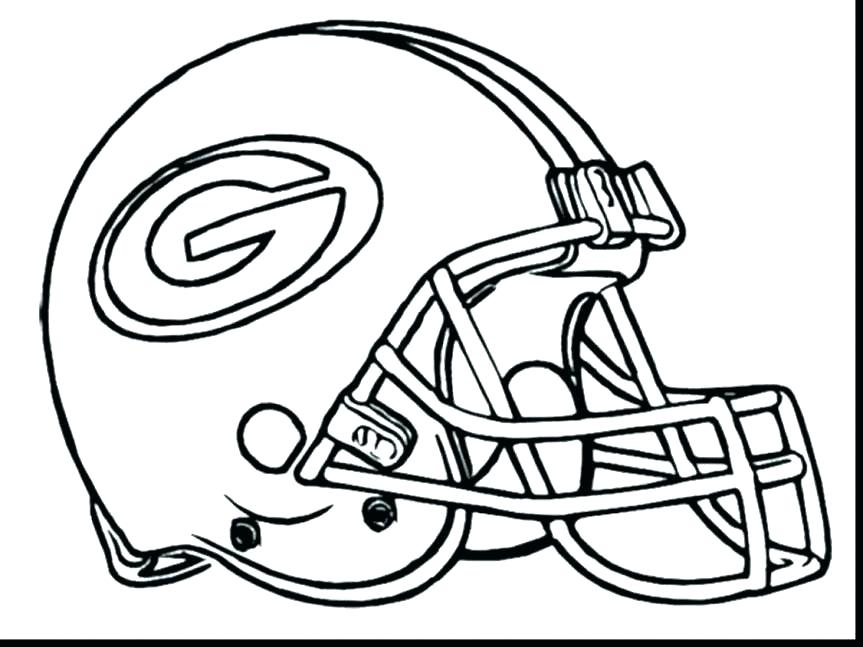 Football Helmet Coloring Pages 863x647 Football Helmet Coloring Pages