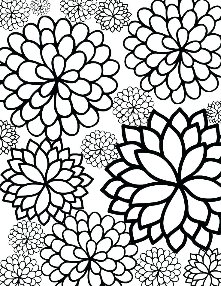 Floral Pattern Coloring Pages Flower Pattern Coloring Pages Packed 736x952 Floral Pattern Coloring Pages Flower Pattern Coloring Pages Packed