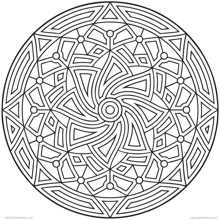 736x736 Pattern Coloring Pages Circle Pattern Coloring Pages Pin By
