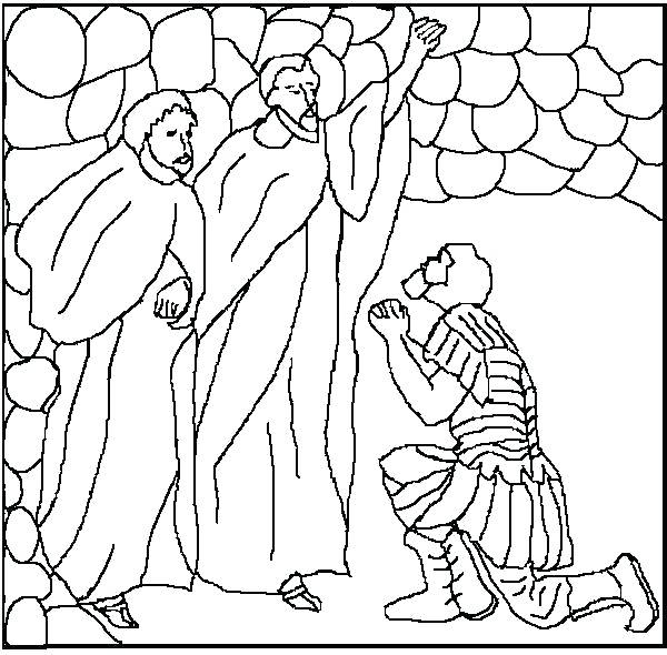 Paul And Silas Coloring Page Coloring Pages For Kids By Believe 600x590 Paul And Silas Coloring Page Coloring Pages For Kids By Believe