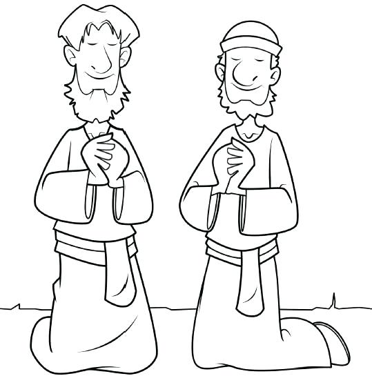 Paul And Silas Coloring Page at GetColorings.com | Free printable ...