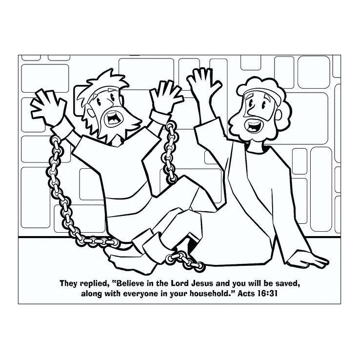 736x736 Paul And Silas Coloring Page Paul And Silas Coloring Page Cartoon