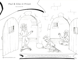 300x233 Paul Amp Silas In Prison Teach Us The Bible
