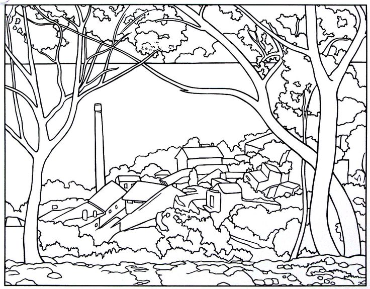 Paul Cezanne Coloring Pages
