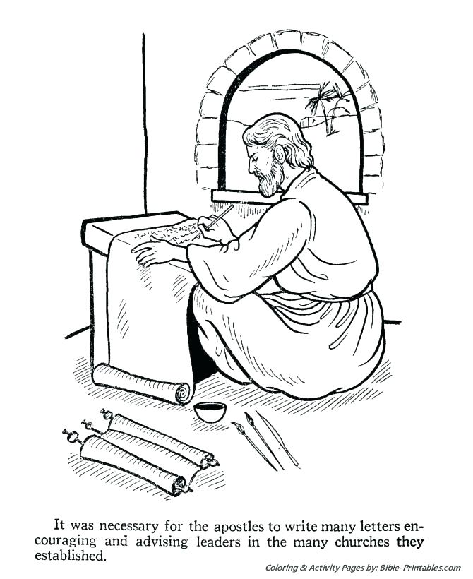Paul Coloring Pages Apostle Coloring Pages Shipwreck The Apostles 670x820 Paul Coloring Pages Apostle Coloring Pages Shipwreck The Apostles