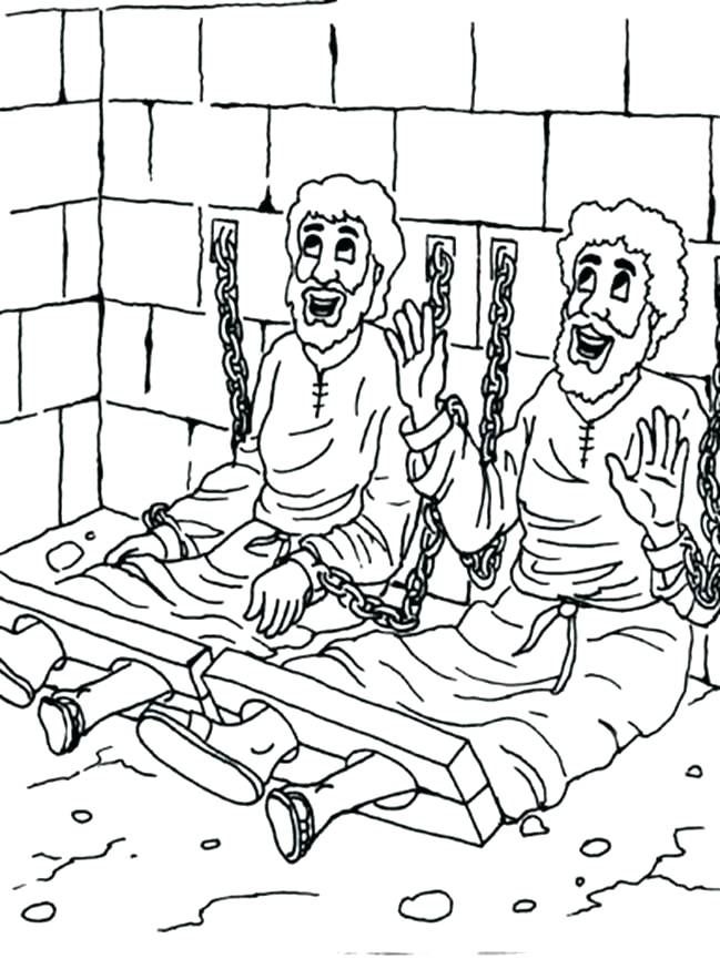 Bible Coloring Pages And In Prison For Free Bible Coloring Pages 649x865 Bible Coloring Pages And In Prison For Free Bible Coloring Pages