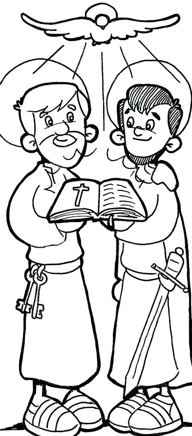 Apostle Paul Coloring Pages Apostle Coloring Pages Apostle 393x891 Apostle Paul Coloring Pages Apostle Coloring Pages Apostle