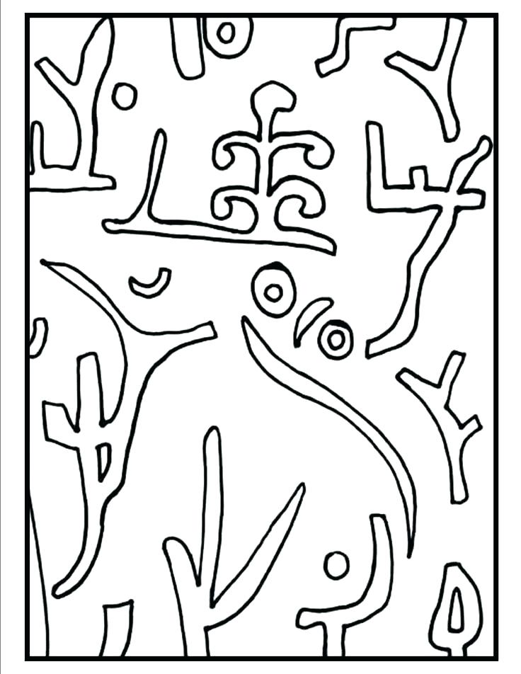 Elegant Paul Klee Coloring Pages And 92 736x952 Elegant Paul Klee Coloring Pages And 92