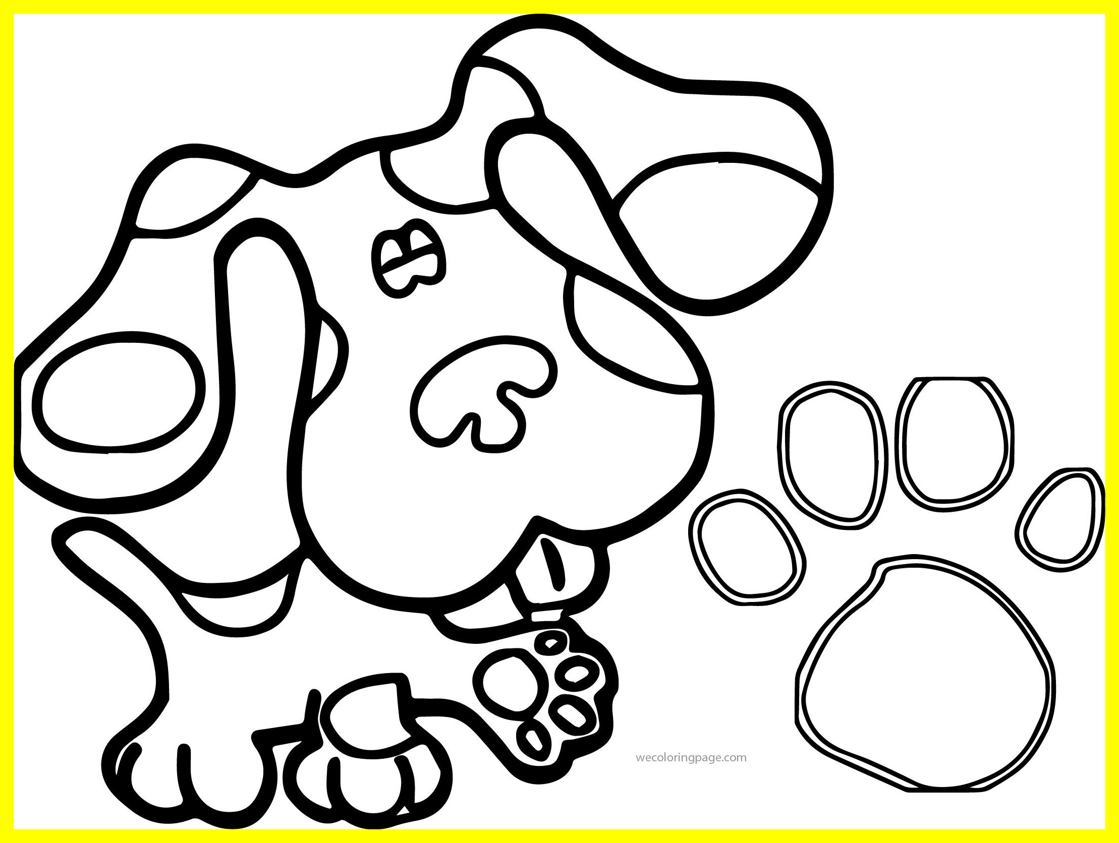 2218x1672 Shocking Paw Print Coloring Page Draw To Color For Cat Popular