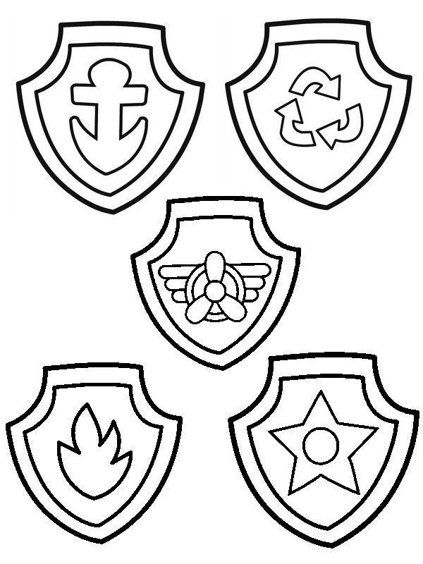 Badges Of Paw Patrol Coloring Pages Paw Paw Patrol 600x800 Badges Of Paw Patrol Coloring Pages Paw Paw Patrol