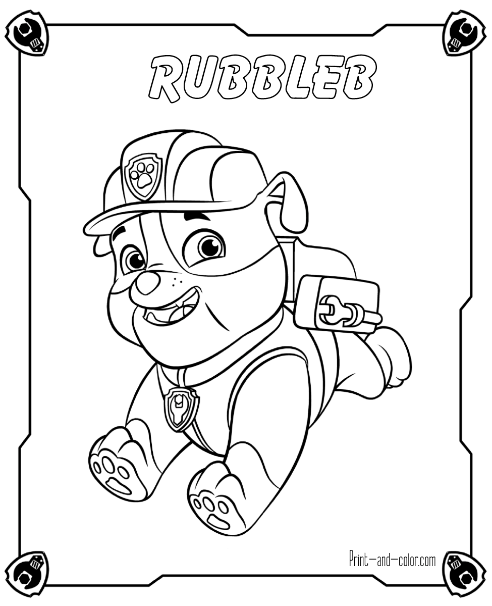 975x1200 There Are Many High Quality Paw Patrol Coloring Pages For Your