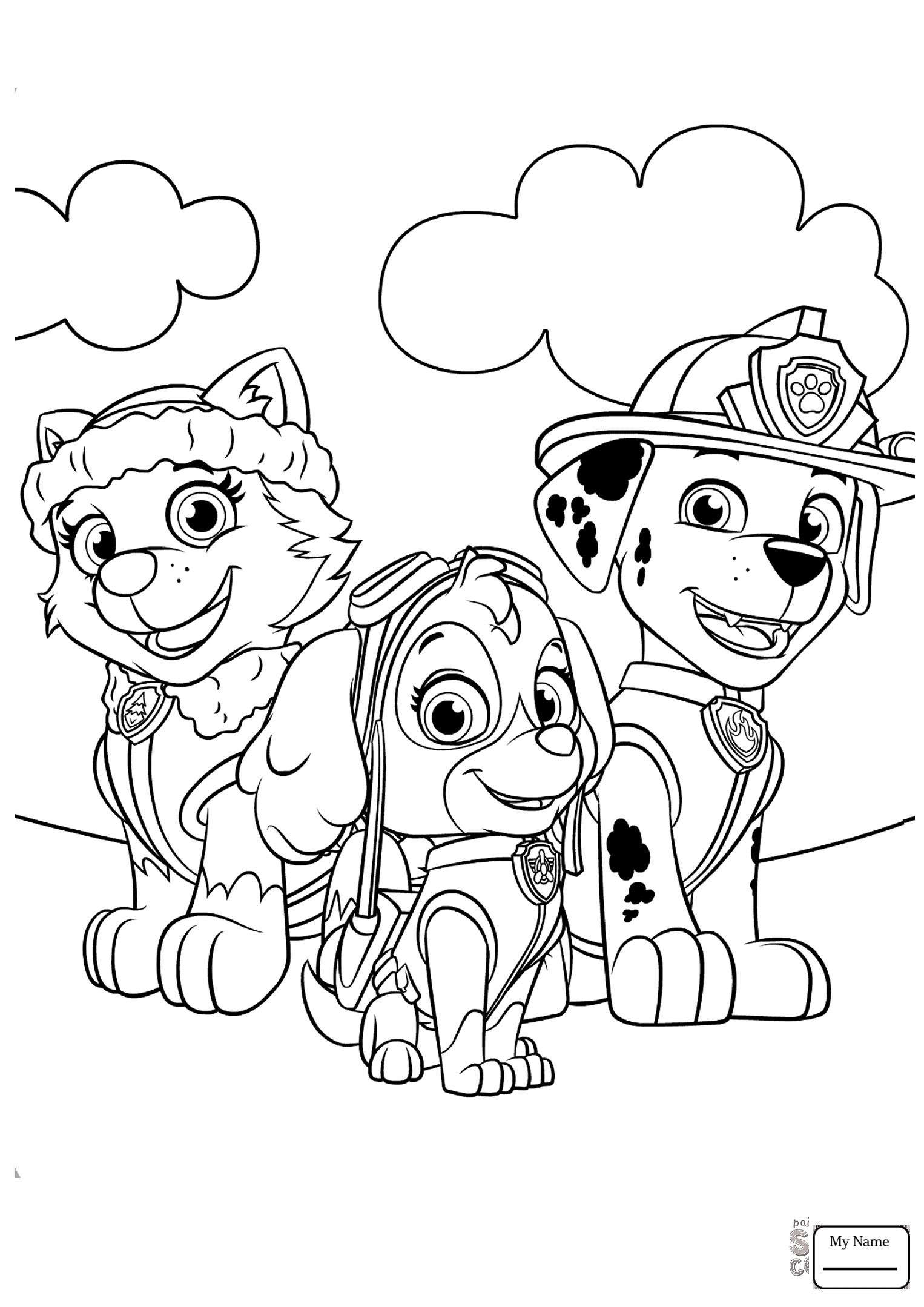 Marshall And Zuma Paw Patrol Cartoons Paw Patrol Coloring Pages 1526x2158 Marshall And Zuma Paw Patrol Cartoons Paw Patrol Coloring Pages
