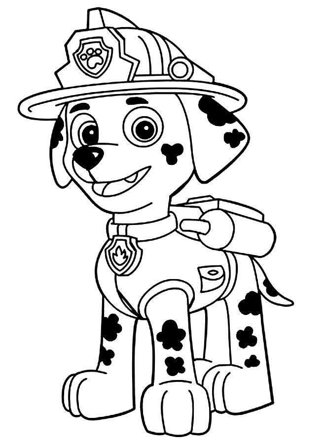 Paw Patrol Coloring Pages 659x900 Paw Patrol Coloring Pages