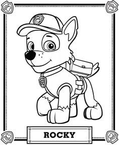 Paw Patrol Marshall Coloring Page 236x288 Paw Patrol Marshall Coloring Page