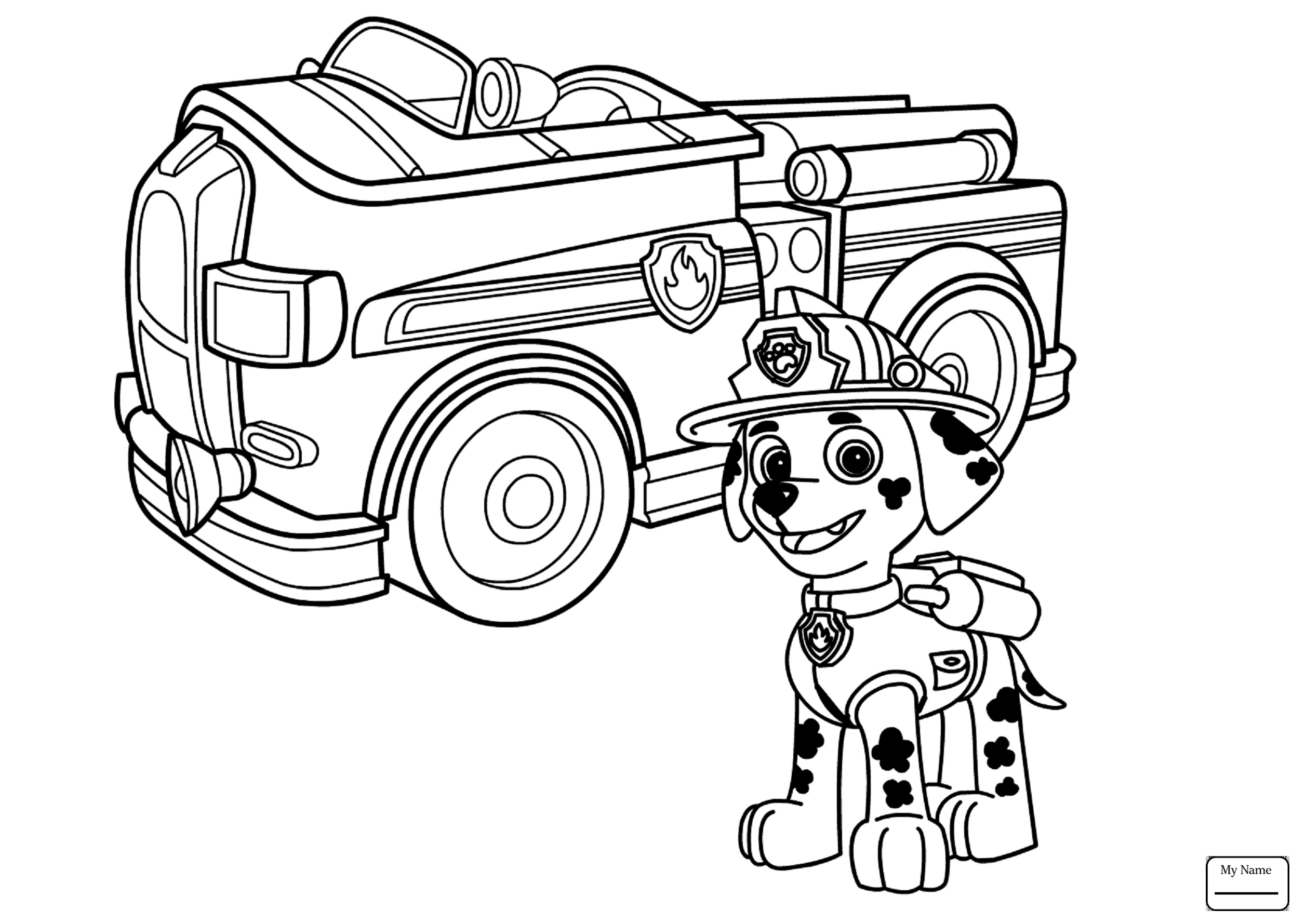 2514x1779 Immediately Rubble Paw Patrol Coloring Page Pa
