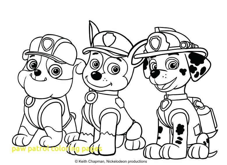 779x567 Paw Patrol Coloring Pages With Paw Patrol Coloring Pages To Her