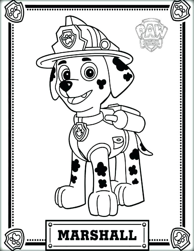 758x980 Paw Patrol Free Coloring Pages Printable Unique Ideas Paw Patrol