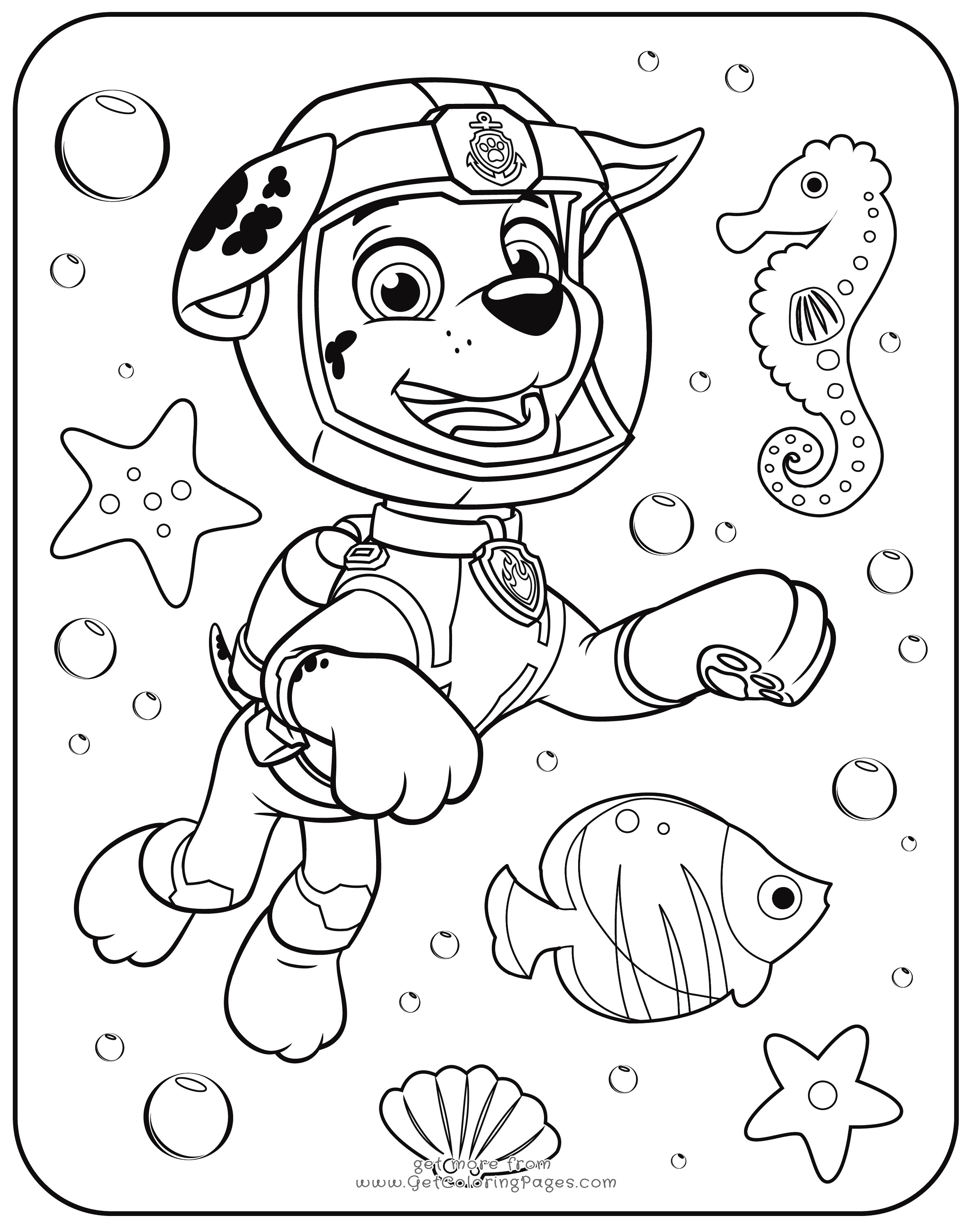 2360x3000 Zuma Coloring Pages New Paw Patrol Rocky Skye And Zuma Coloring