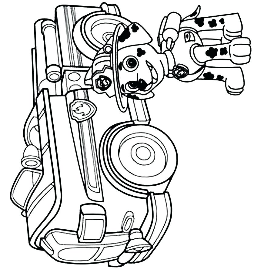 838x900 Paw Patrol Coloring Pages Printable