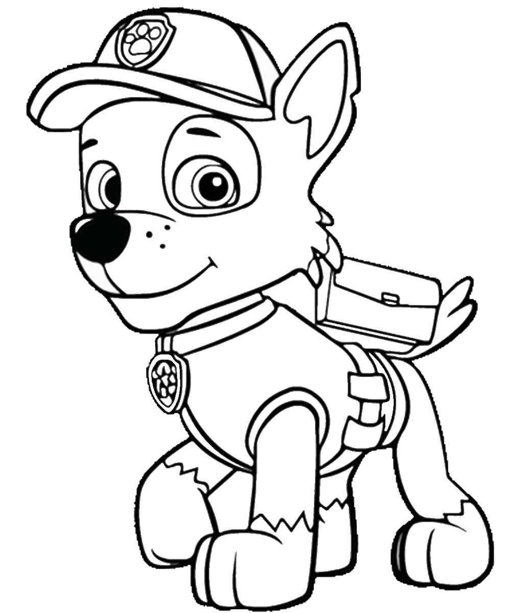 1042x1200 Best Girls Dog Paw Patrol Coloring Pages Free 69 Printable