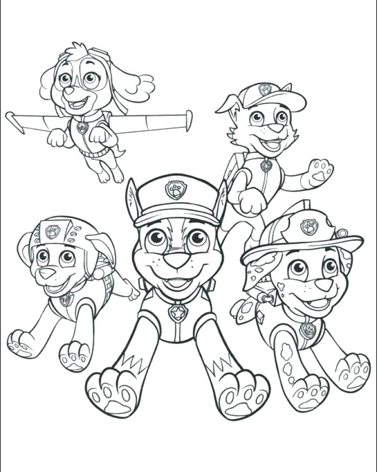 768x960 Paw Patrol Colouring Printables Paw Patrol Coloring Pages Chase
