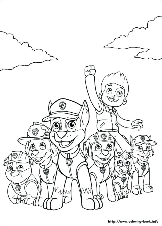 567x794 Coloring Pages Paw Patrol Lovely Paw Patrol Coloring Pages 24