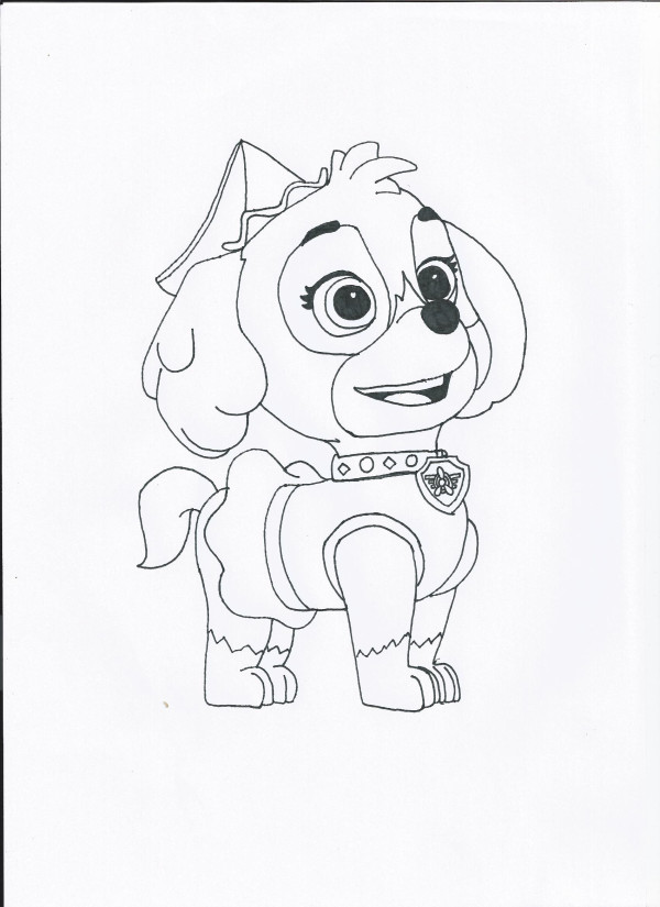 600x825 Paw Patrol Halloween Skye By Pawpatrolfan66