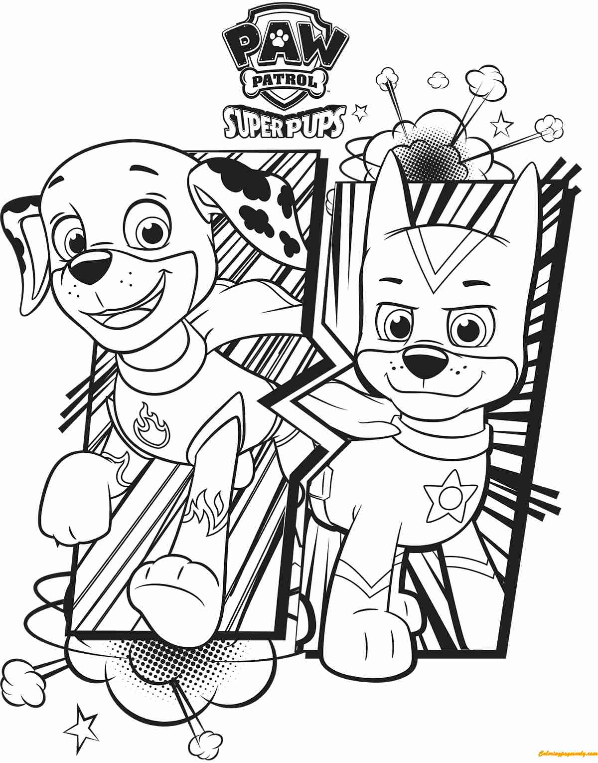 1200x1530 Paw Patrol Coloring Pages Pdf Free At And Paw Patrol Marshall