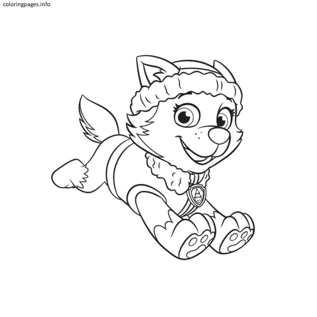 Paw Patrol Coloring Pages Sky at GetColorings.com | Free printable ...