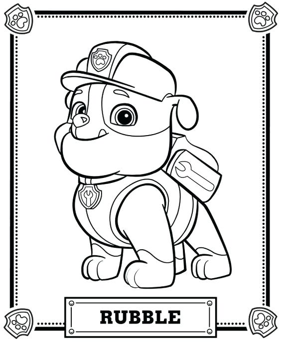 Paw Patrol Coloring Pages To Print Paw Print Coloring Page Free 564x686 Paw Patrol Coloring Pages To Print Paw Print Coloring Page Free
