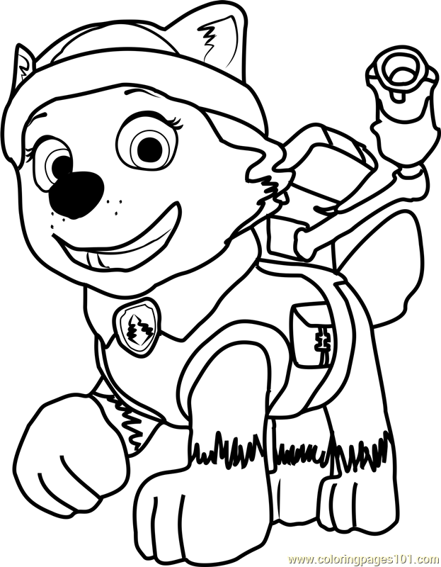 Everest Coloring Page 623x800 Everest Coloring Page