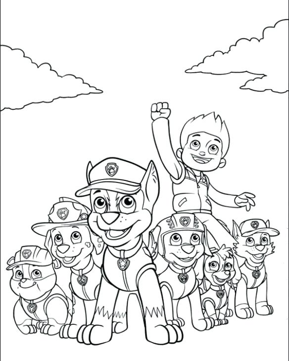 Paginas De Color Nick Jr Free Nick Jr Paw Patrol Printable 584x730 Paginas De Color Nick Jr Free Nick Jr Paw Patrol Printable