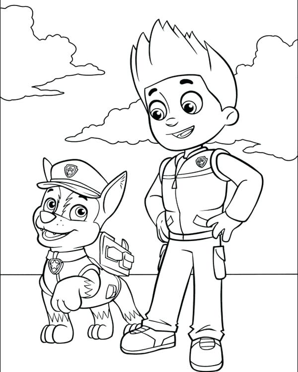 Nick Jr Halloween Para Colorear Paw Patrol Coloring Pages Dibujos 600x750 Nick Jr Halloween Para Colorear Paw Patrol Coloring Pages Dibujos