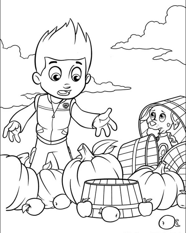 Paw Patrol Coloring Pages 600x750 Paw Patrol Coloring Pages