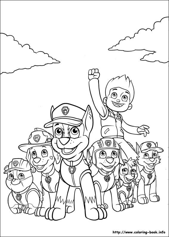 567x794 Paw Patrol Coloring Picture Coloring Pages For Kids
