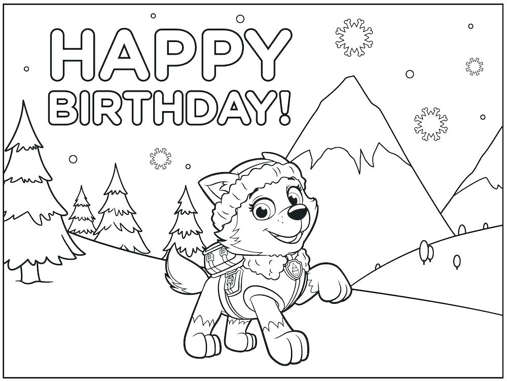 1000x751 Coloring Pages Paw Patrol Paw Patrol Coloring Pages Coloring Page