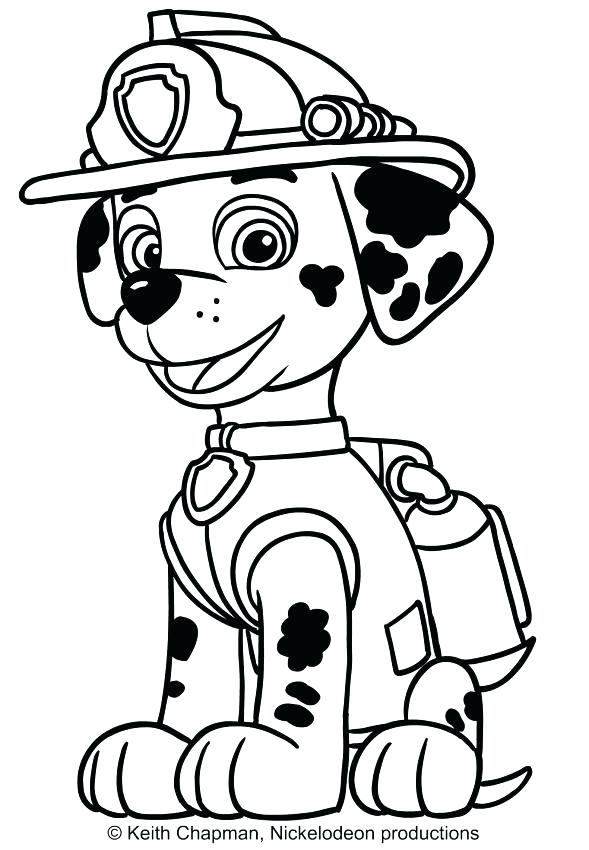 Paw Patrol Coloring Pages Printable 589x850 Paw Patrol Coloring Pages Printable