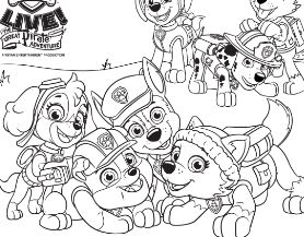 Paw Patrol Coloring Pages 278x217 Paw Patrol Coloring Pages