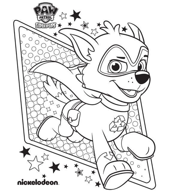 Super Pups Paw Patrol Free Coloring Page Kids, Paw Patrol 564x645 Super Pups Paw Patrol Free Coloring Page Kids, Paw Patrol