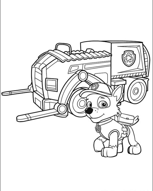 Paw Patrol Coloring Pages 600x750 Paw Patrol Coloring Pages