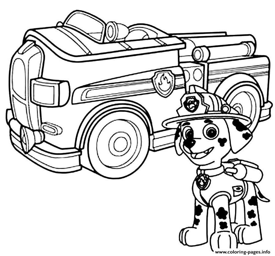 Print Paw Patrol Marshal Firefighter Truck Coloring Pages Stuff 900x838 Print Paw Patrol Marshal Firefighter Truck Coloring Pages Stuff