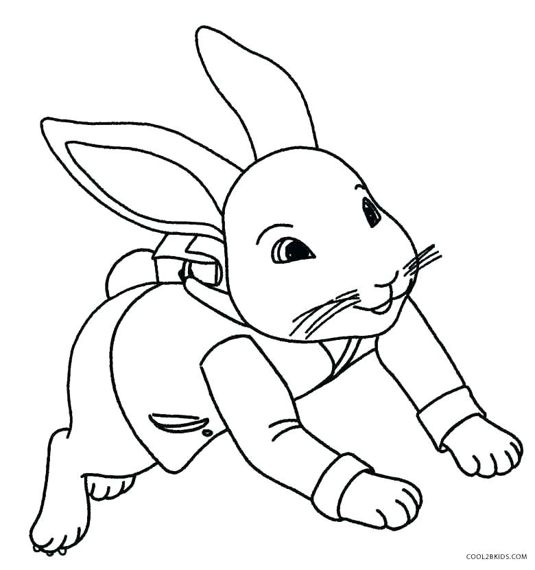 780x830 Rabbit Coloring Pages Online Stunning Paw Print Coloring Page