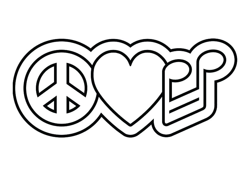 Peace And Love Coloring Pages Coloring Pages Of Peace Signs Peace 842x595 Peace And Love Coloring Pages Coloring Pages Of Peace Signs Peace