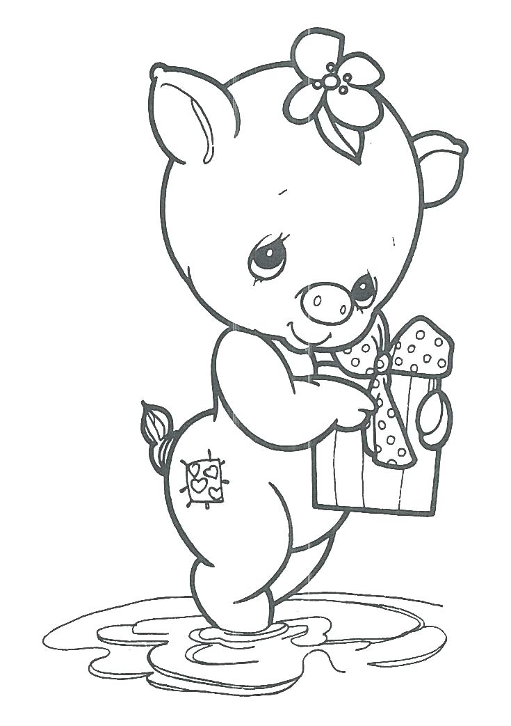 Precious Moments Love Coloring Pages Precious Moments Animals 735x1043 Precious Moments Love Coloring Pages Precious Moments Animals
