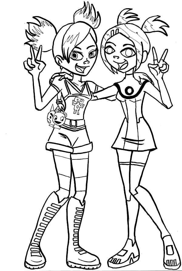 Peace Sign Coloring Pages