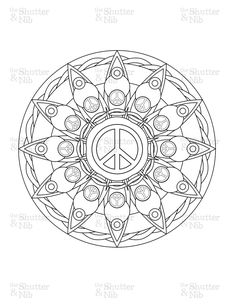 Doodle Coloring Page Peace Sign Adult Coloring, Mandala 236x305 Doodle Coloring Page Peace Sign Adult Coloring, Mandala