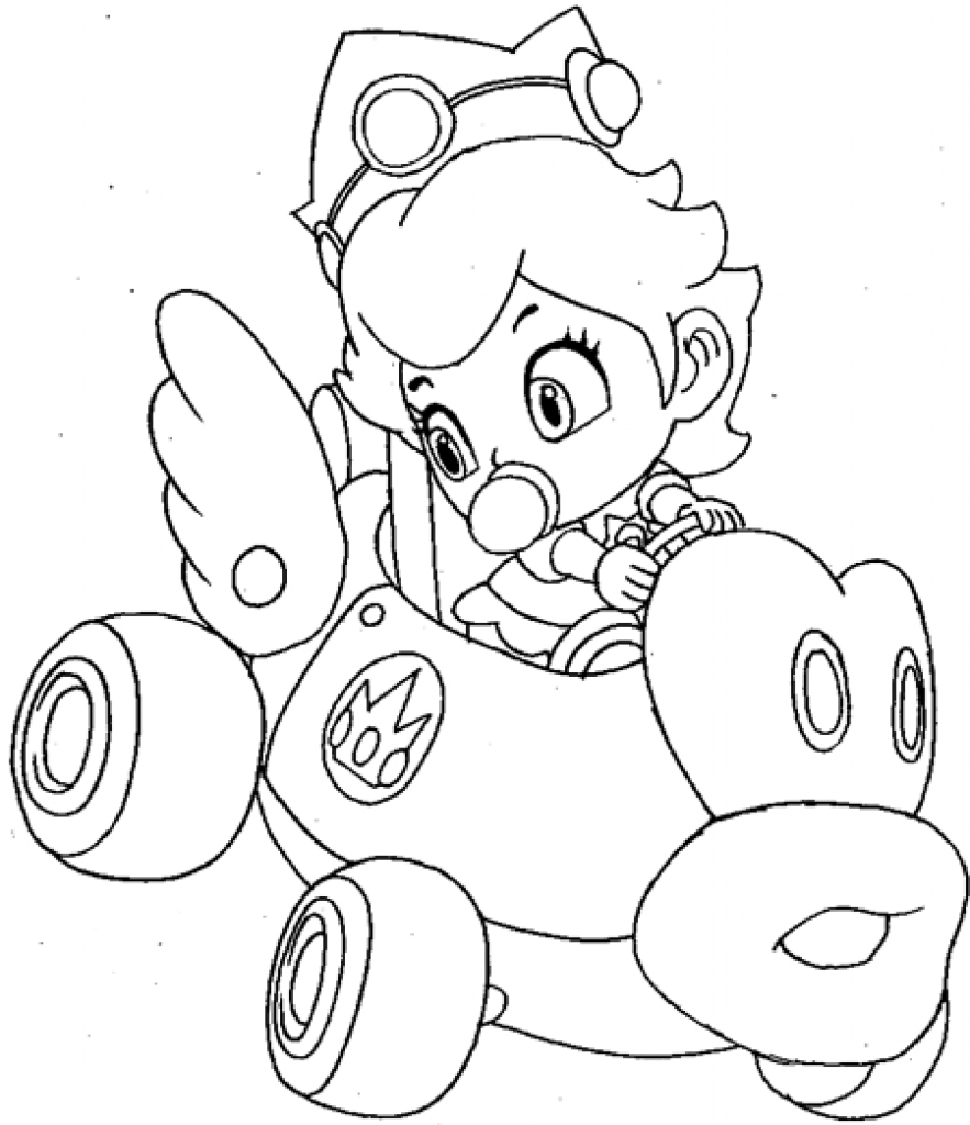 Mario Princess Peach Coloring Pages To Print 883x1024 Mario Princess Peach Coloring Pages To Print