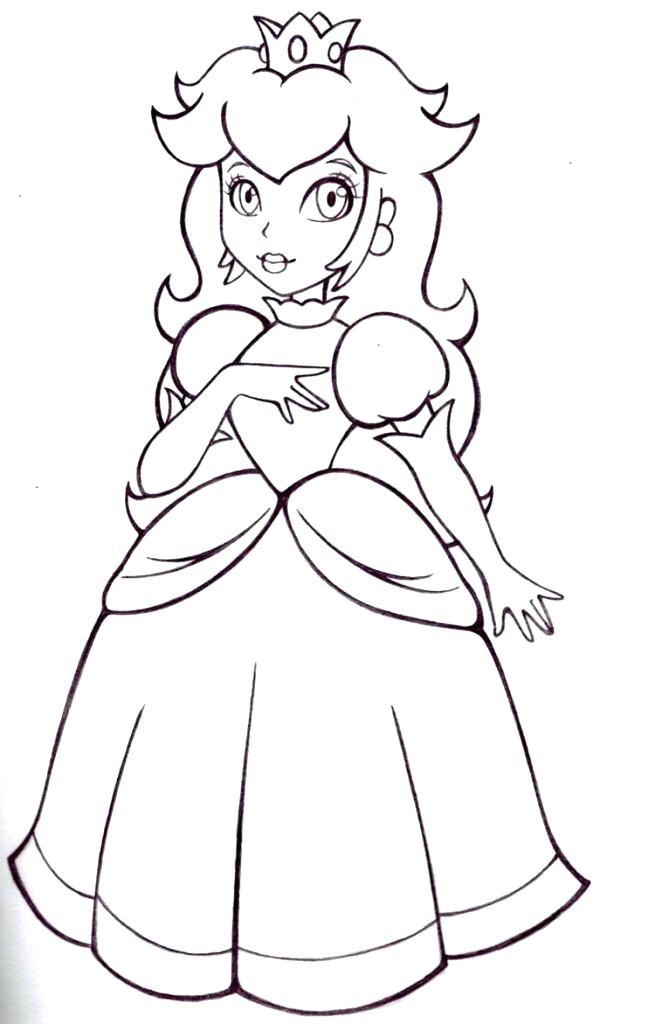 Princess Peach Coloring Page Free Princess Peach Coloring Pages 655x1024 Princess Peach Coloring Page Free Princess Peach Coloring Pages