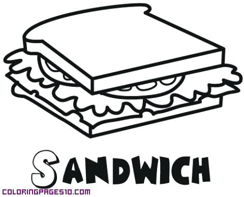 480x388 Sandwich For Coloring A Sandwich For Coloring Peanut Butter