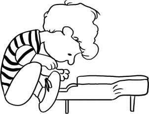 302x230 How To Draw Schroeder From The Peanuts Gang Step 6 Peanuts Xmas